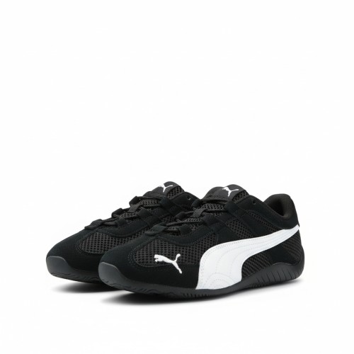 Puma Speedcat Black White Athletic Sneakers
