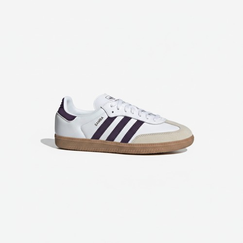 Adidas Samba White Purple Sneakers