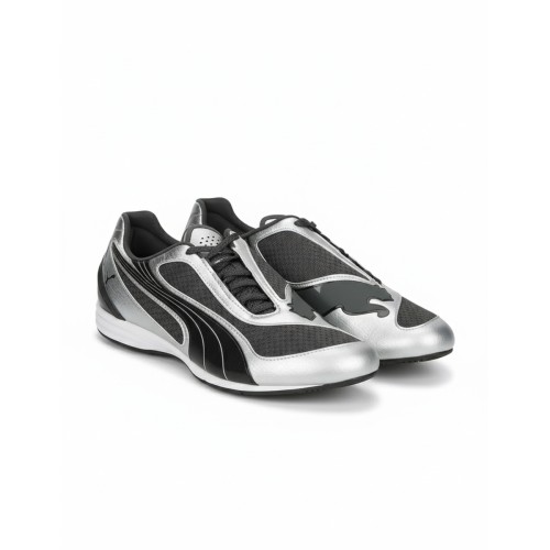 Puma Racing Style Sneakers Silver Black
