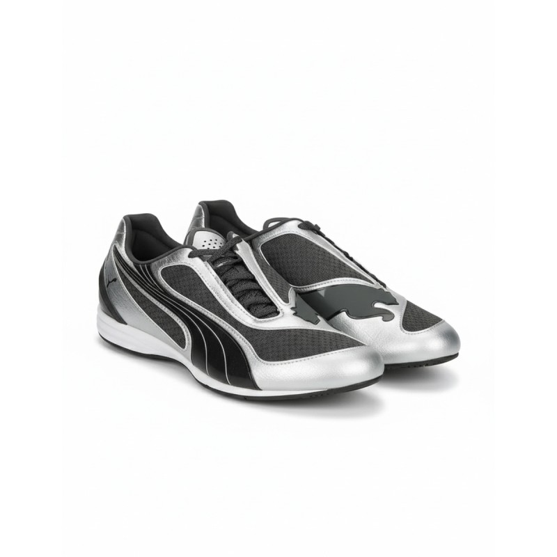 Puma Racing Style Sneakers Silver Black