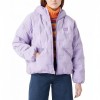 Wrangler Hooded Down Puffer Jacket Lavender