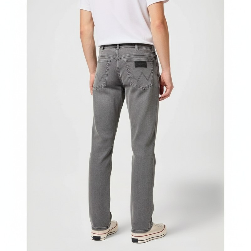 Wrangler Classic Straight Denim Jeans Grey