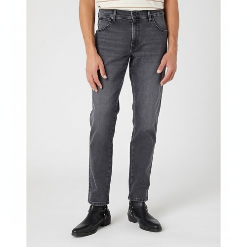 Wrangler River Blackout Straight Jeans Grey