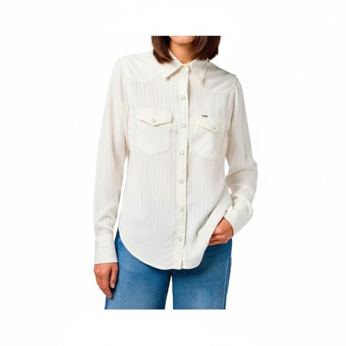 Wrangler Classic Western Shirt Worn White
