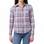 Wrangler Plaid Western Shirt Violet Quartz