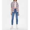 Wrangler Plaid Western Shirt Violet Quartz