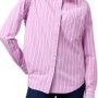 Wrangler Striped Button Front Shirt Pink