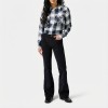 Wrangler Plaid Western Shirt Navy