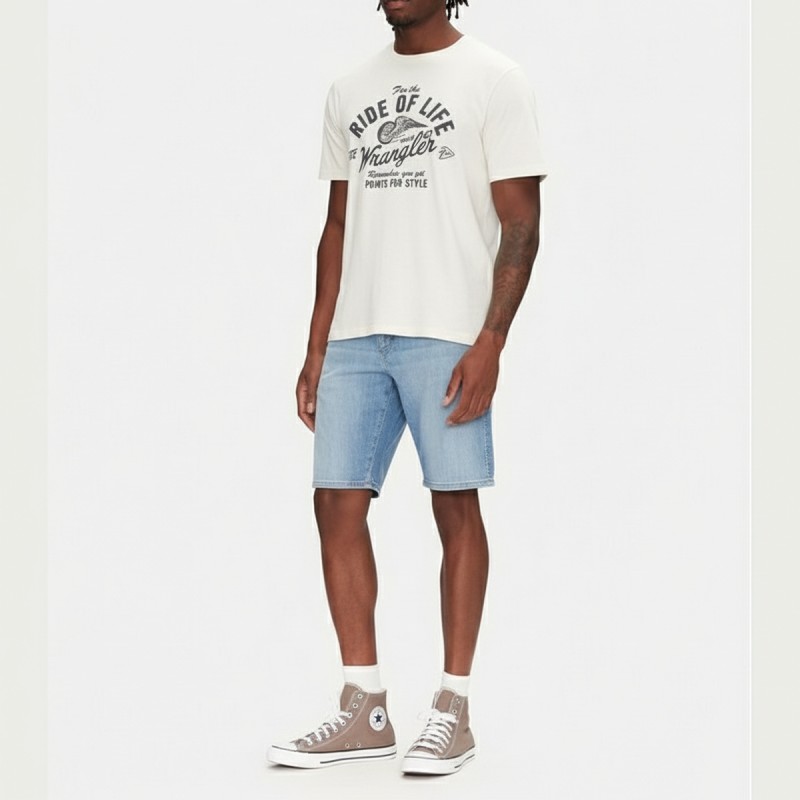 Wrangler Ride of Life Graphic Tee Vintage White