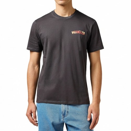 Wrangler Faded Black Graphic Tee