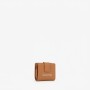 Mario Valentino Compact Brown Leather Wallet