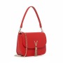 Mario Valentino Red Chain Shoulder Bag