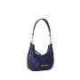 Mario Valentino Quilted Navy Shoulder Bag