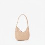 Mario Valentino Quilted Hobo Bag Nude