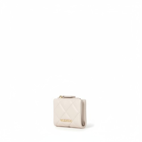 Mario Valentino Quilted Wallet Beige