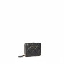 Mario Valentino Quilted Zip Wallet Black