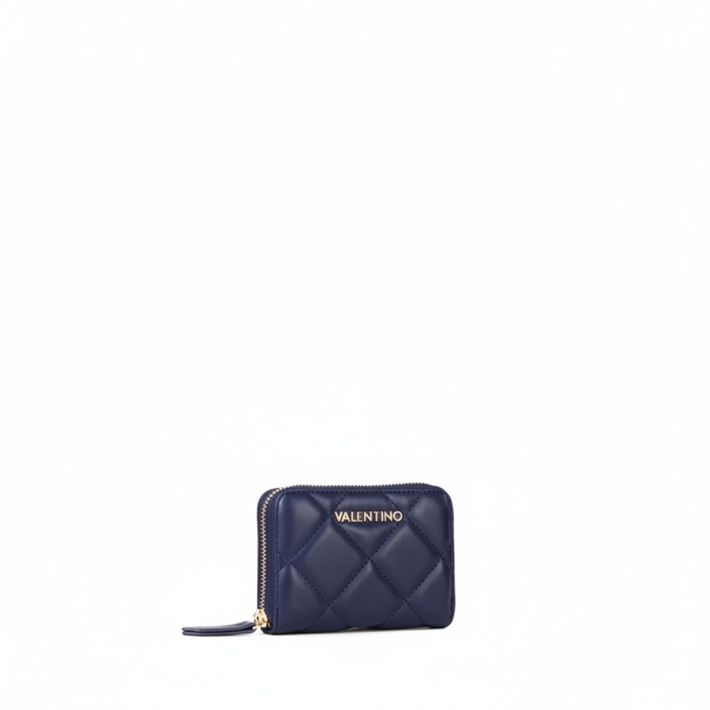 Mario Valentino Quilted Wallet Navy Blue