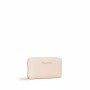 Mario Valentino Beige Zip Wallet Small