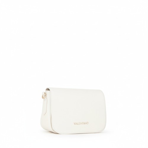 Mario Valentino Quilted Crossbody Bag White