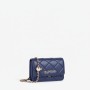 Mario Valentino Quilted Chain Bag Navy