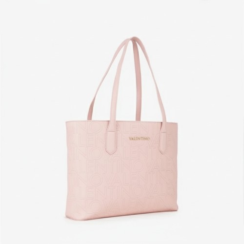 Mario Valentino Quilted Tote Bag Pink