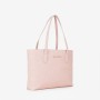 Mario Valentino Quilted Tote Bag Pink