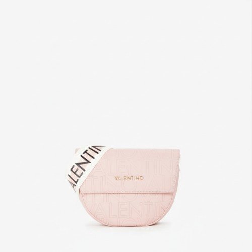 Mario Valentino Pink Quilted Crossbody Bag