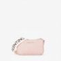 Mario Valentino Quilted Crossbody Bag Pink