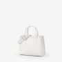 Mario Valentino White Leather Handbag