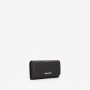 Mario Valentino Embossed Logo Wallet Black