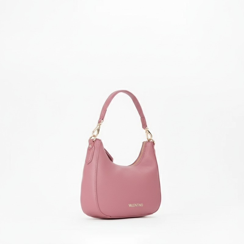 Mario Valentino Pink Leather Hobo Bag