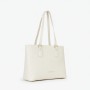 Mario Valentino Structured Tote Bag Cream