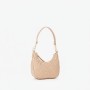 Mario Valentino Quilted Shoulder Bag Beige