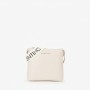 Mario Valentino Quilted Crossbody Bag Cream