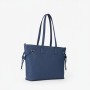 Mario Valentino Navy Blue Tote Bag
