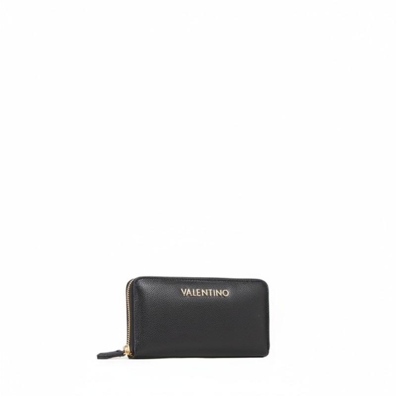 Mario Valentino Black Zip-Around Wallet