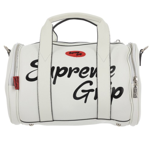 Supreme Grip White Logo Handbag