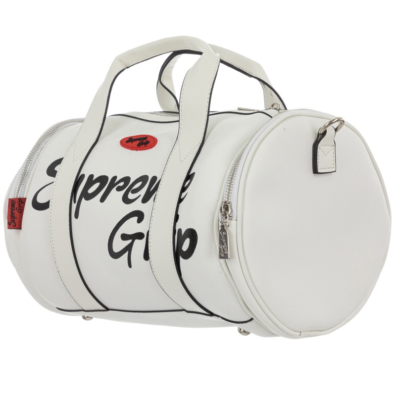 Supreme Grip White Logo Handbag