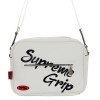 Supreme Grip Script Logo Crossbody Bag White