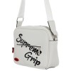 Supreme Grip Script Logo Crossbody Bag White