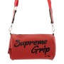 Supreme Grip Script Logo Shoulder Bag Red