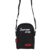 Supreme Grip Black Crossbody Shoulder Bag