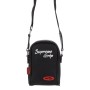 Supreme Grip Black Crossbody Shoulder Bag