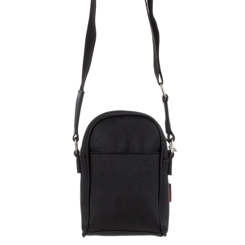 Supreme Grip Black Crossbody Shoulder Bag