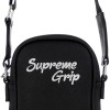 Supreme Grip Black Crossbody Shoulder Bag