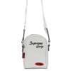 Supreme Grip White Crossbody Shoulder Bag