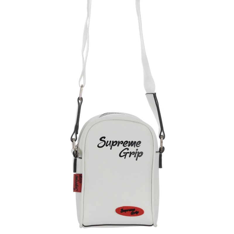 Supreme Grip White Crossbody Shoulder Bag