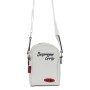 Supreme Grip White Crossbody Shoulder Bag
