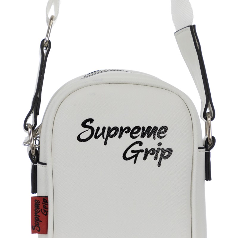 Supreme Grip White Crossbody Shoulder Bag