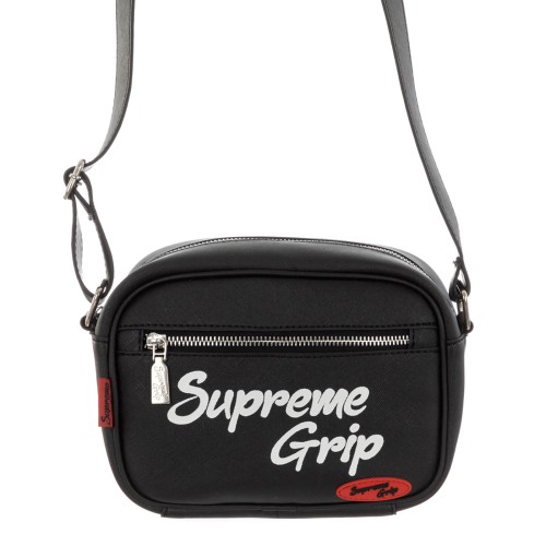 Supreme Grip Script Logo Crossbody Bag Black